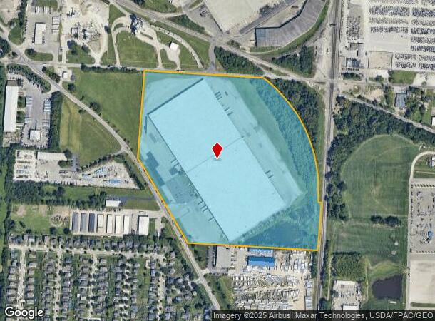 3880 Groveport Rd, Obetz, OH Parcel Map