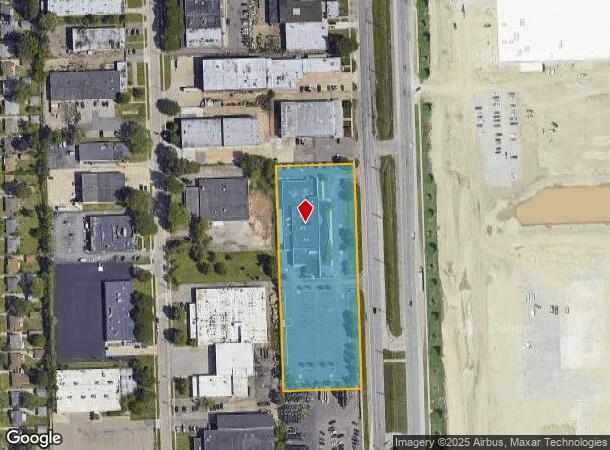 23401 Mound Rd, Warren, MI Parcel Map