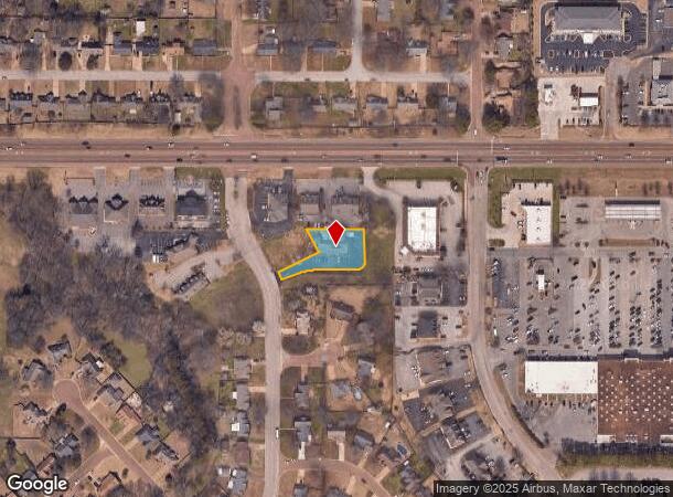  6920 Oak Forest Dr, Olive Branch, MS Parcel Map