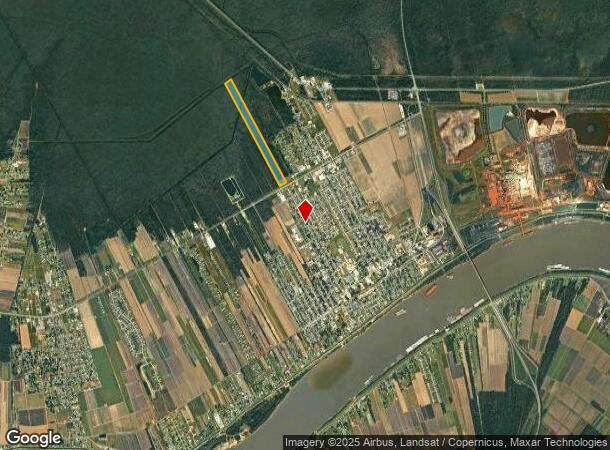  1715 2Nd St, Lutcher, LA Parcel Map