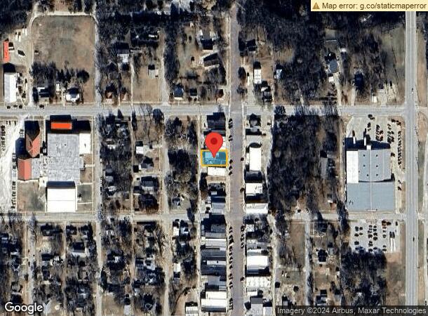  215 Broadway St, Cottonwood Falls, KS Parcel Map