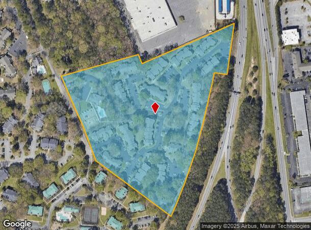  7930 Saint Ives Rd, Charleston, SC Parcel Map