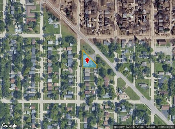  1813 Jethro Ave, Zion, IL Parcel Map