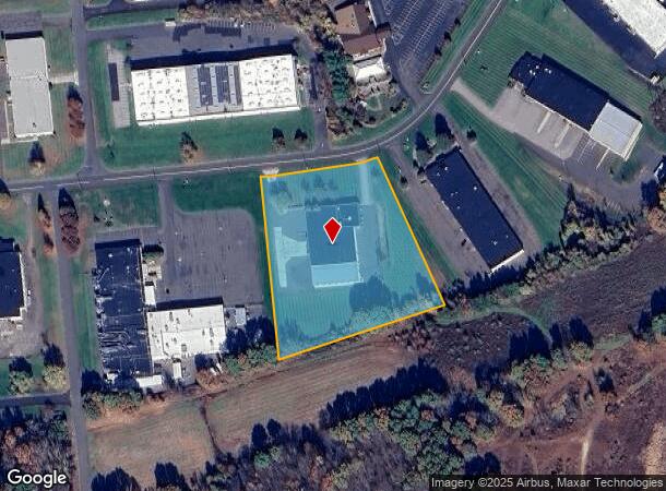 16 Thompson Rd, East Windsor, CT Parcel Map