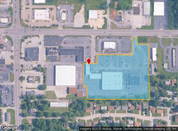 1721 E 37Th Ave, Hobart, IN Parcel Map