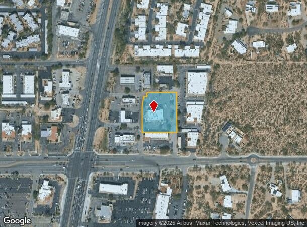  8058 N Oracle Rd, Tucson, AZ Parcel Map