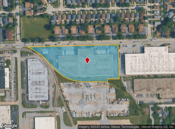  5130 W 122Nd St, Alsip, IL Parcel Map