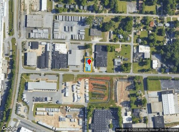  1416 Trinity Ave, High Point, NC Parcel Map