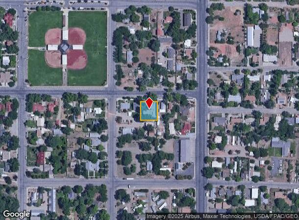  338 E 100 S, Moab, UT Parcel Map