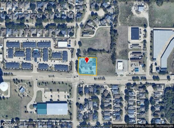  1001 E Main St, Allen, TX Parcel Map