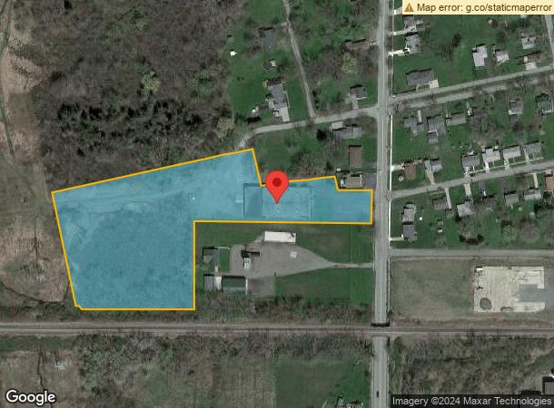  653 Brigham Rd, Dunkirk, NY Parcel Map