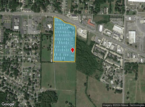  1701 Dave Ward Dr, Conway, AR Parcel Map