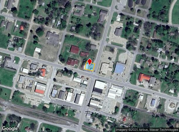 101 S Thornton St, Vian, OK Parcel Map