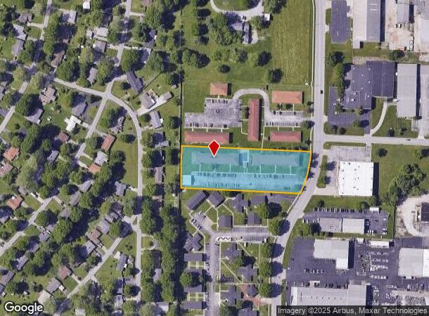  815 N Cedarbrook Ave, Springfield, MO Parcel Map