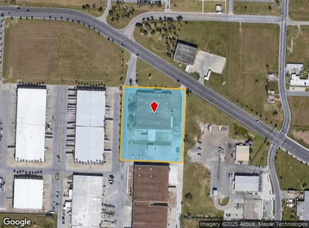  1900 Billy Mitchell Blvd, Brownsville, TX Parcel Map