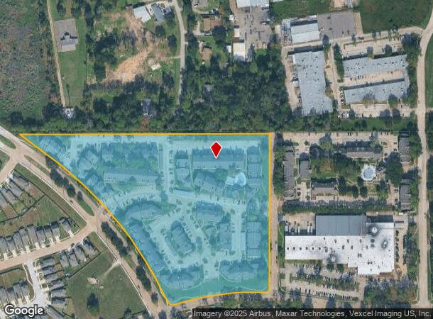 15530 Ella Blvd, Houston, TX Parcel Map