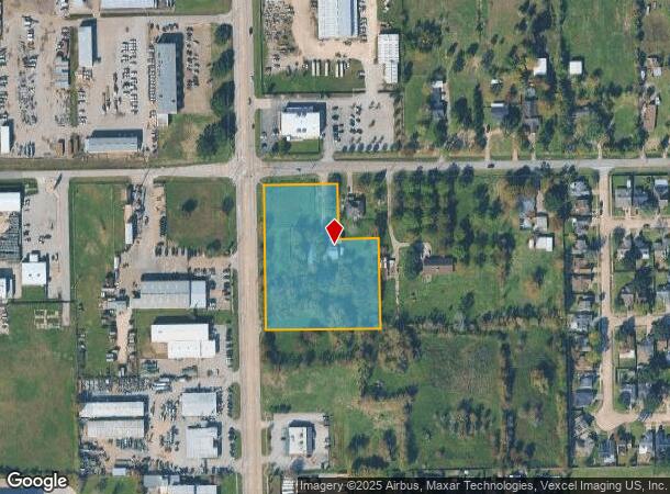 9716 N P St, La Porte, TX Parcel Map