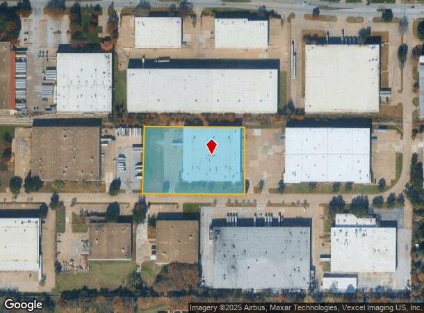 1313R Avenue S, Grand Prairie, TX Parcel Map