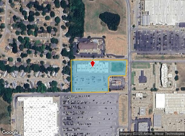 519 W University Blvd, Durant, OK Parcel Map