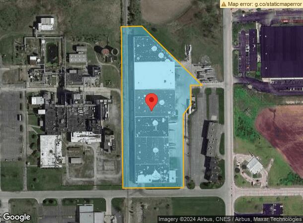  2510 Bond St, University Park, IL Parcel Map