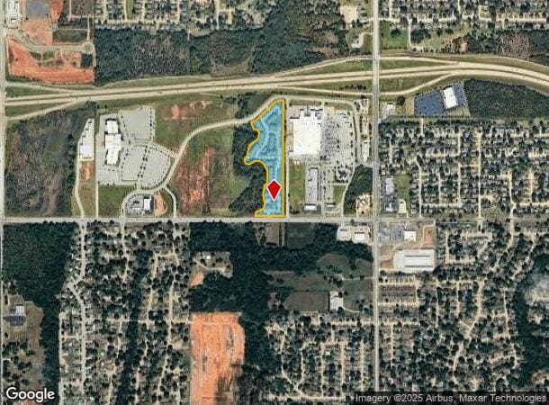 1100 W Tucson St, Broken Arrow, OK Parcel Map