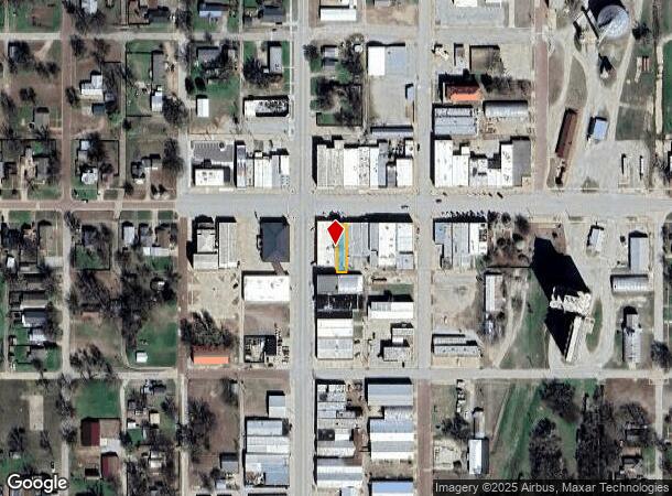  105 E Grand Ave, Tonkawa, OK Parcel Map