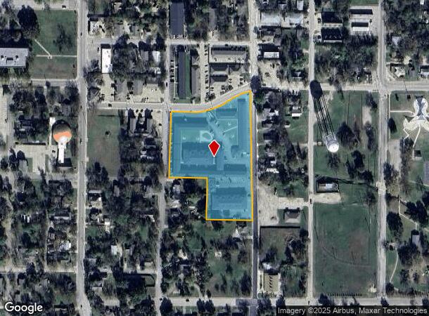  2309 Washington St, Commerce, TX Parcel Map