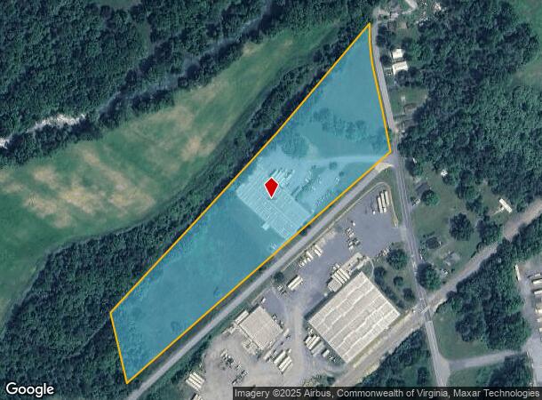  347 S Oak Ln, Waynesboro, VA Parcel Map