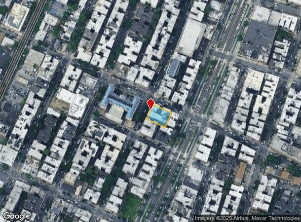  2372 Creston Ave, Bronx, NY Parcel Map