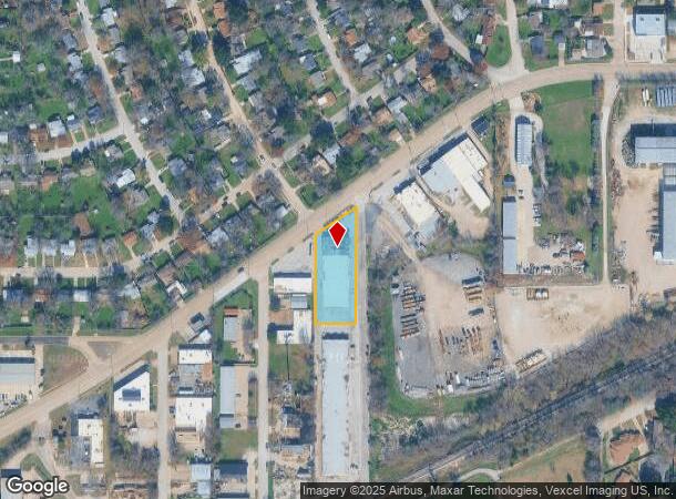  7355 W Vickery Blvd, Benbrook, TX Parcel Map