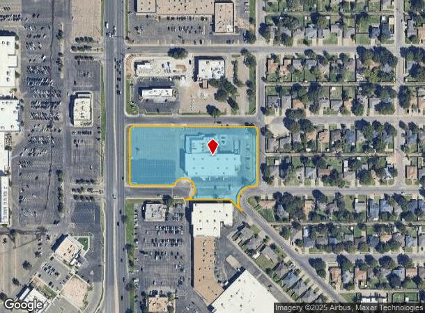  6105 Slide Rd, Lubbock, TX Parcel Map