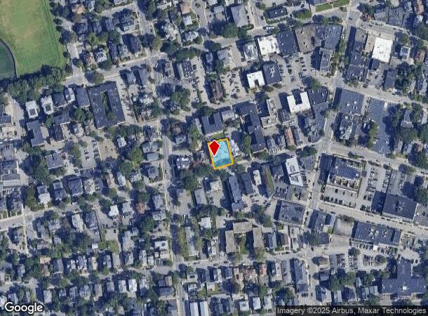  208 Waterman St, Providence, RI Parcel Map