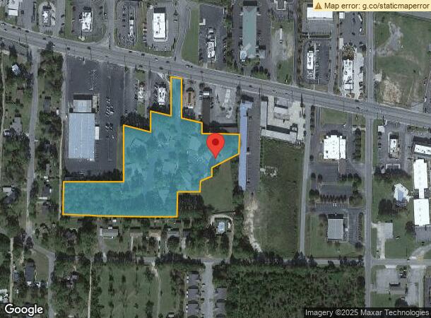  1506 E 16Th Ave, Cordele, GA Parcel Map