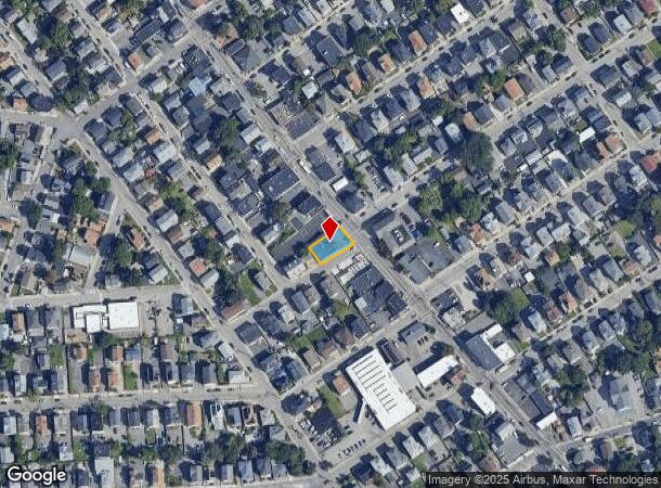  622 Dexter St, Central Falls, RI Parcel Map