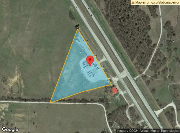  5823 N Us Highway 287, Alvord, TX Parcel Map