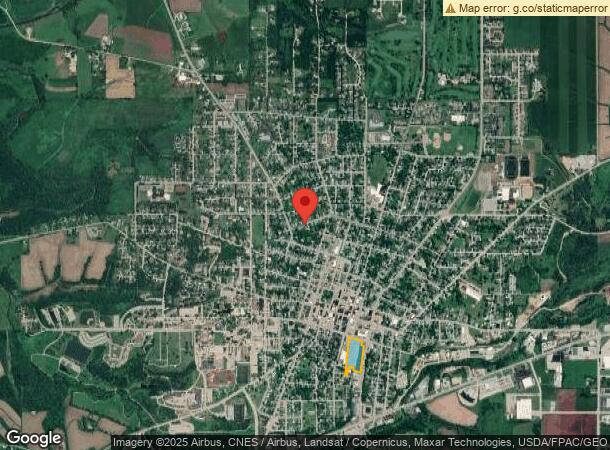  125 W Pine St, Platteville, WI Parcel Map