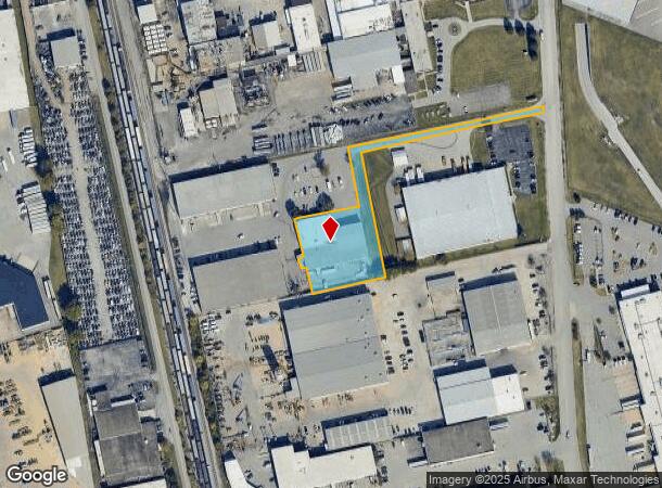  4790 Crittenden Dr, Louisville, KY Parcel Map