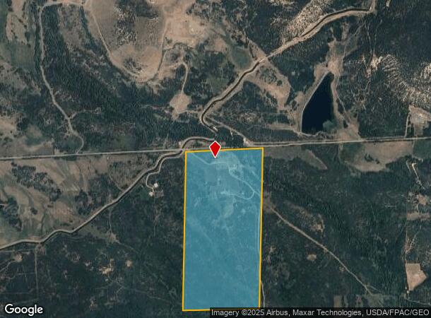  61769 Le Rd, Collbran, CO Parcel Map