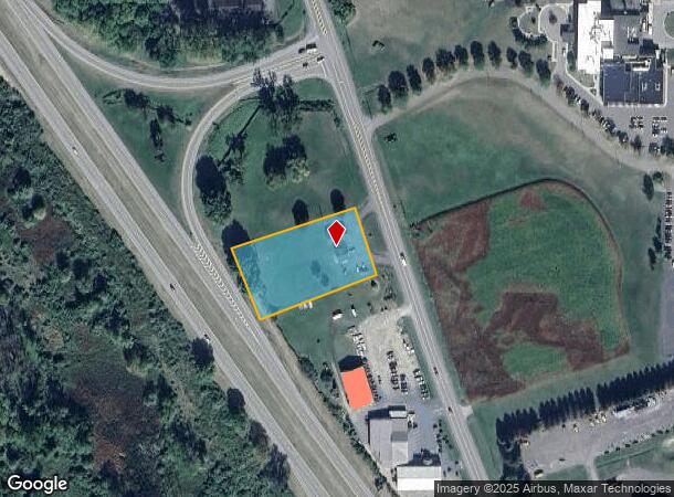 110 Clara Barton St, Dansville, NY Parcel Map