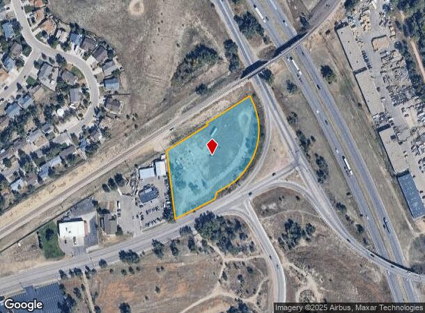  2270 B St, Colorado Springs, CO Parcel Map