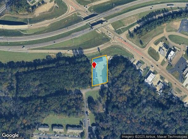 102 E Mark Dr, Brandon, MS Parcel Map