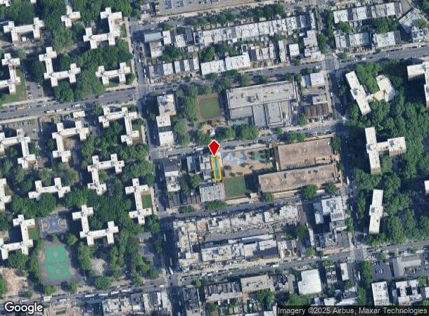  108 Martin Luther King Jr Pl, Brooklyn, NY Parcel Map