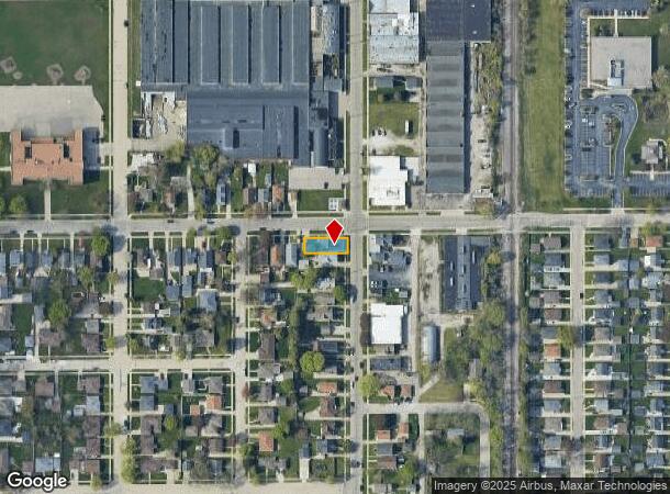  3500 14Th Ave, Kenosha, WI Parcel Map