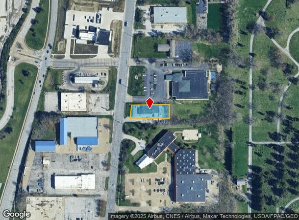 4121 N Brady St, Davenport, IA Parcel Map