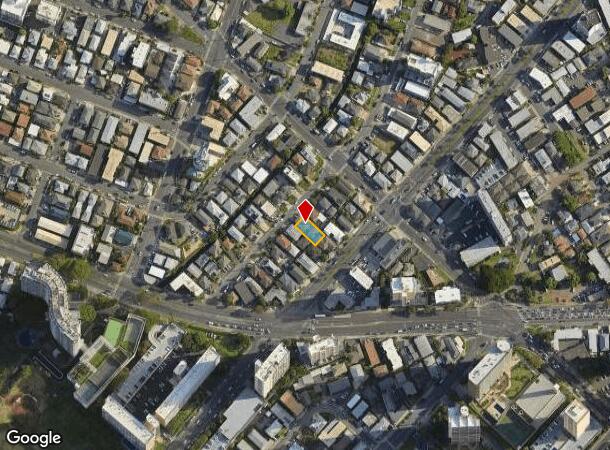  641 Hausten St, Honolulu, HI Parcel Map