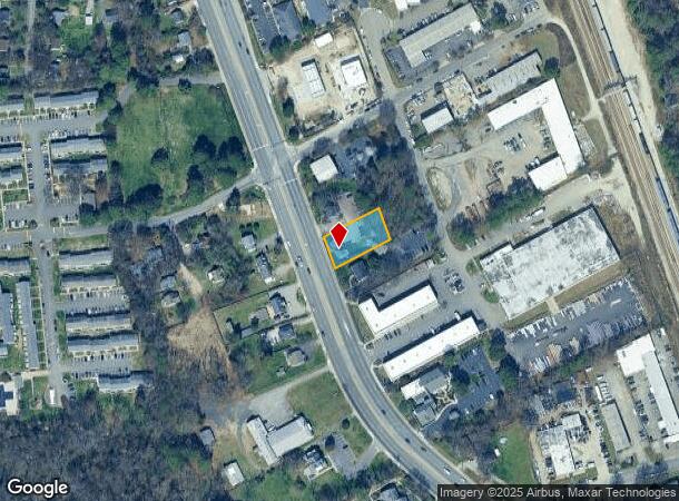  5805 Staples Mill Rd, Henrico, VA Parcel Map