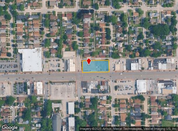 3600 W 95Th St, Evergreen Park, IL Parcel Map