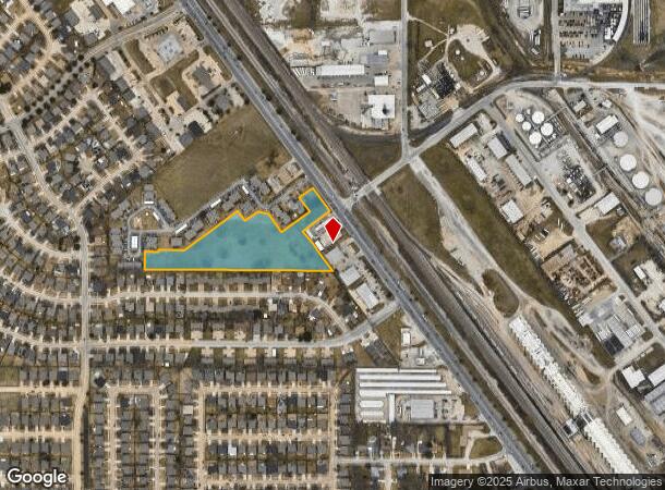  615 N Saginaw Blvd, Saginaw, TX Parcel Map