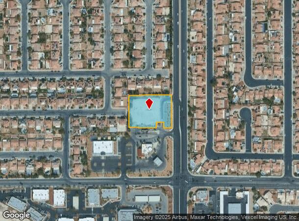 216 Junction Peak Ave, North Las Vegas, NV Parcel Map