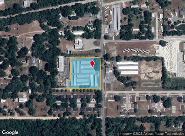 190 S Lowder St, Macclenny, FL Parcel Map